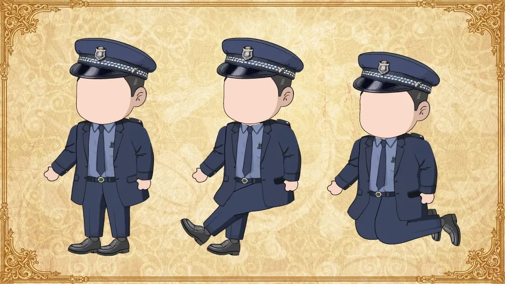 AN都市人物 都市男警察