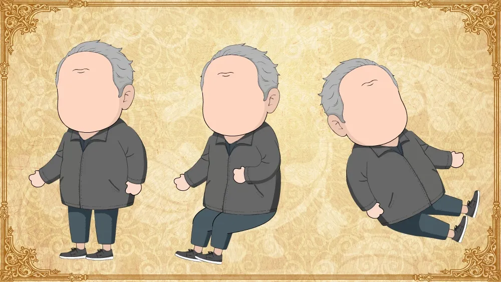 AN都市人物 老爷爷