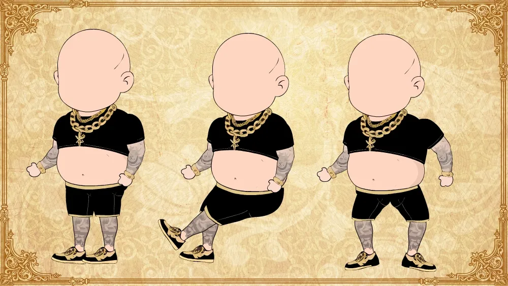 AN都市人物 纹身男2