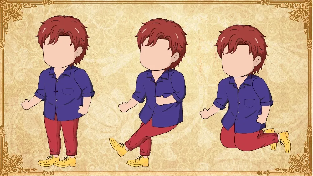 AN都市人物 红发男子