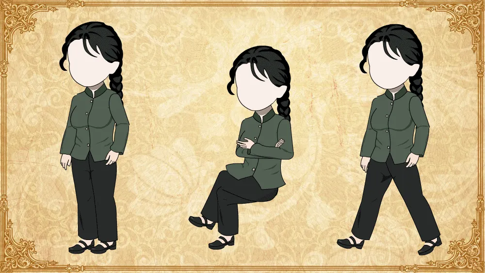 AN怀旧人物 知青女02