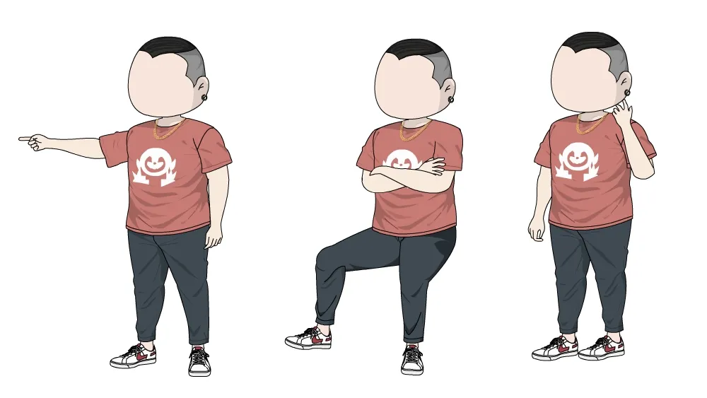 AN都市人物 短袖小胖