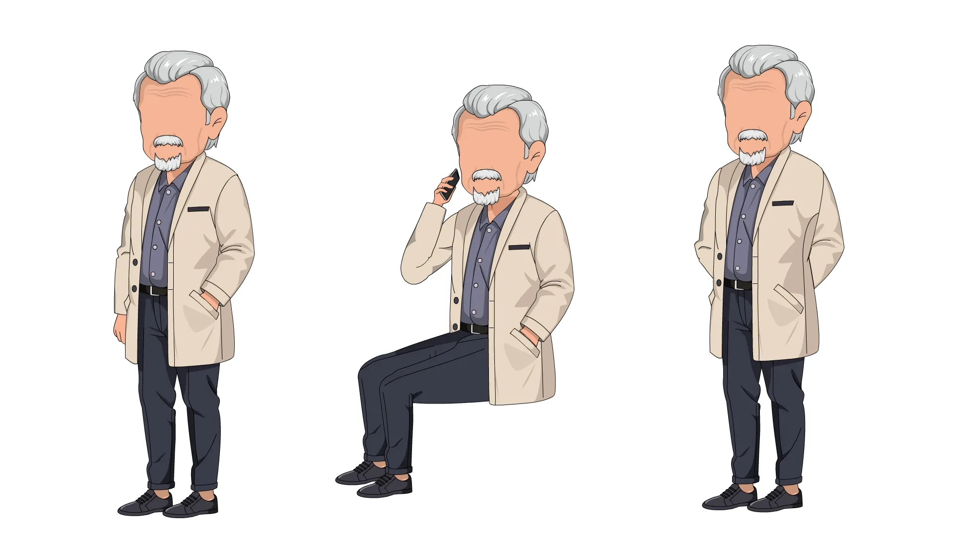 AN都市人物 老头