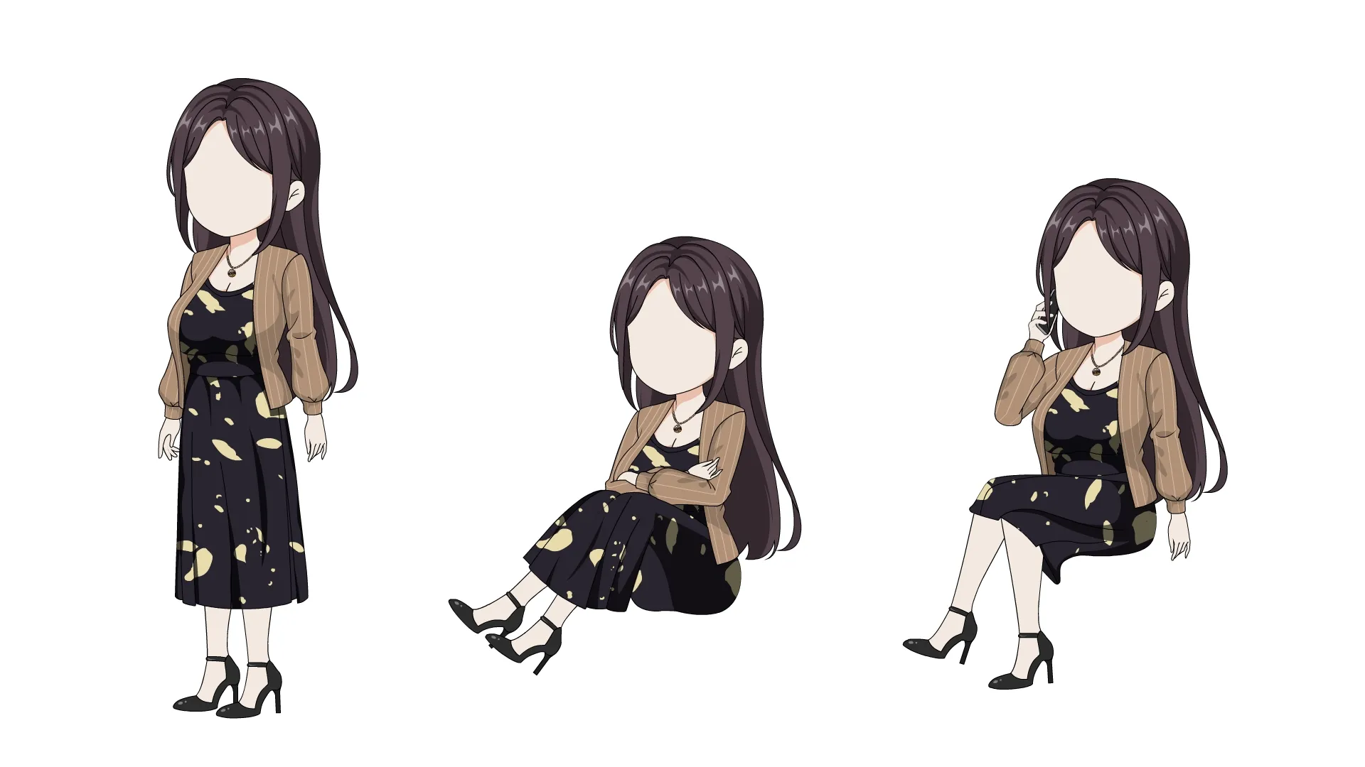 AN都市人物 毛衣女