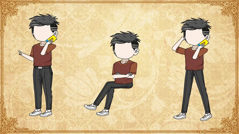 AN都市人物 短袖男