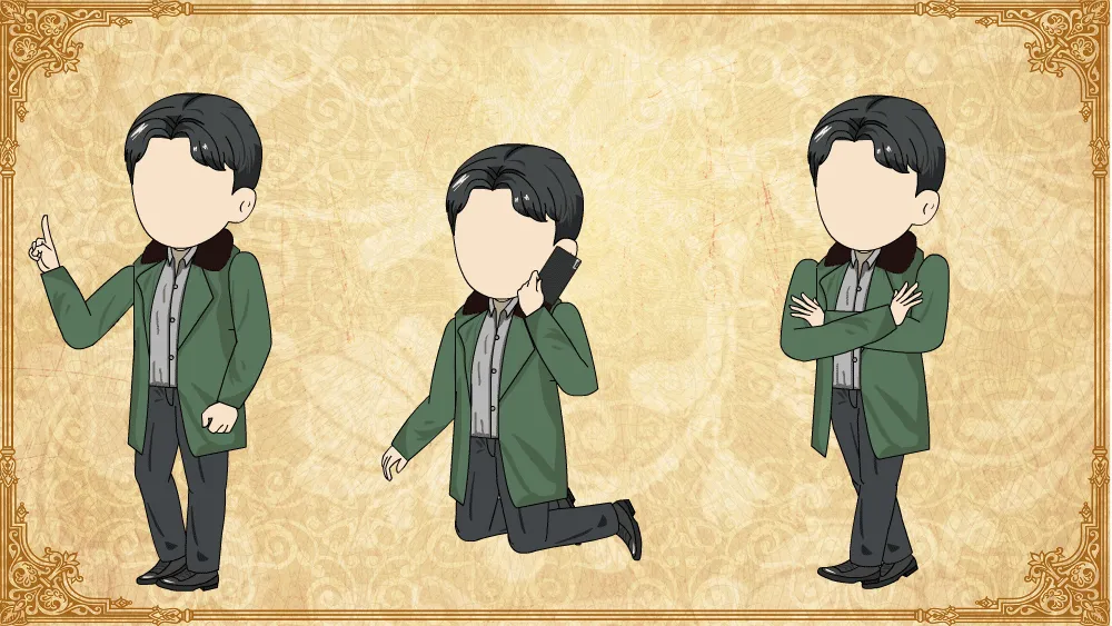 AN都市人物 军大衣