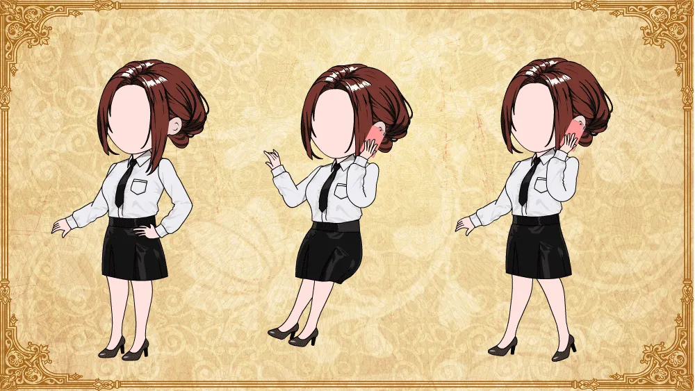 AN都市人物 红发美女