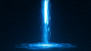 能量粒子光柱带底盘