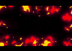 屏幕四周燃烧的火焰 2