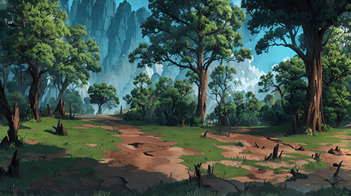 森林里的草地 16