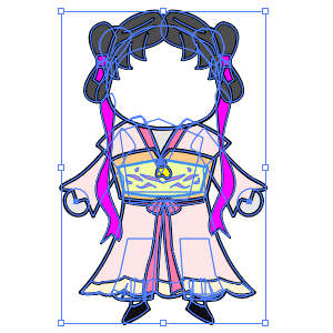 修仙人物 粉色衣服女