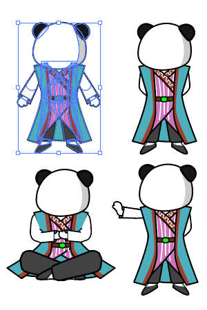 修仙人物 青色长衫