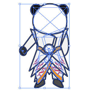 修仙人物 白衣服火焰 3