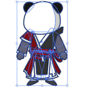 修仙人物 黑红衣服