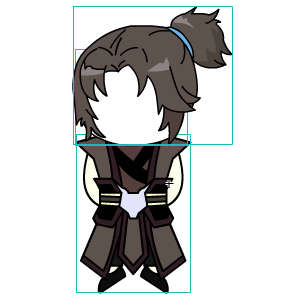 修仙人物 棕色衣服棕色头发 5