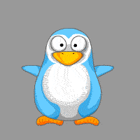 卡通企鹅