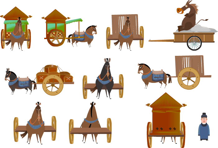 各种马车