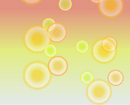 浪漫气泡 红变绿