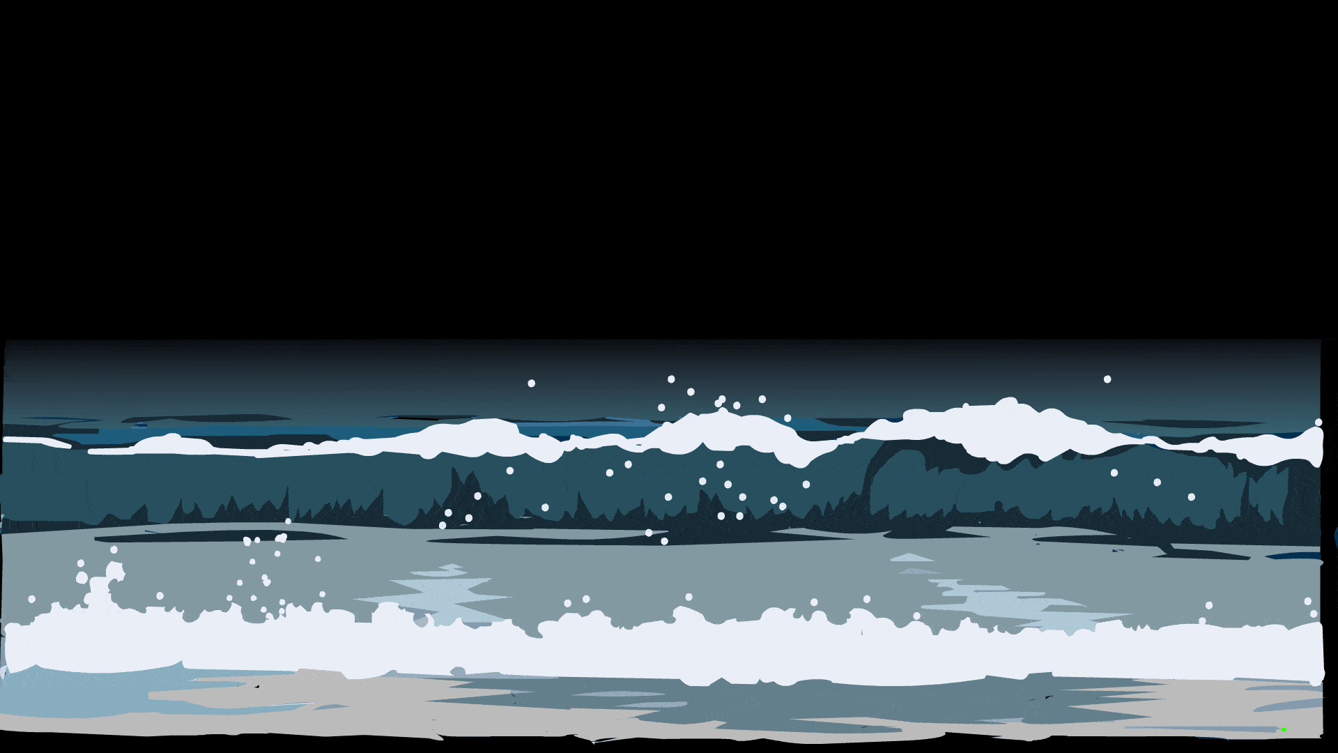 AN格式素材，波涛海浪