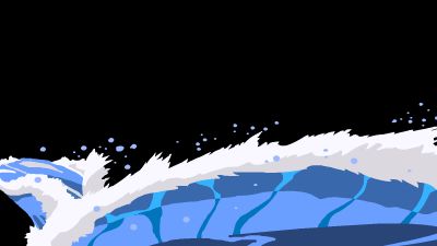 AN格式素材，波涛海浪(1)