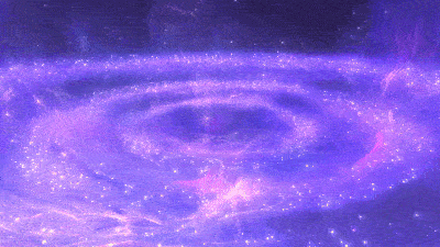 AN格式素材，浩瀚宇宙星云梦幻星空