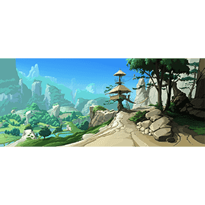 森林内 白天傍晚