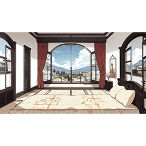 风景很好的卧室