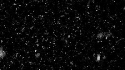 AN格式素材，雪花纷飞