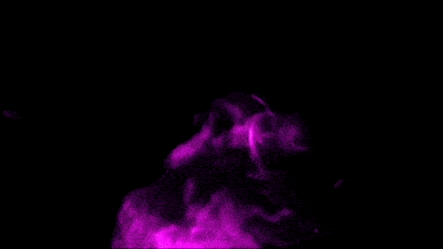 AN格式素材，毒气毒烟烟雾飘渺