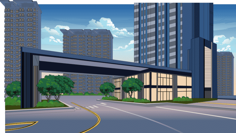 AN格式场景，小区