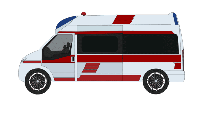 AN格式道具，救护车