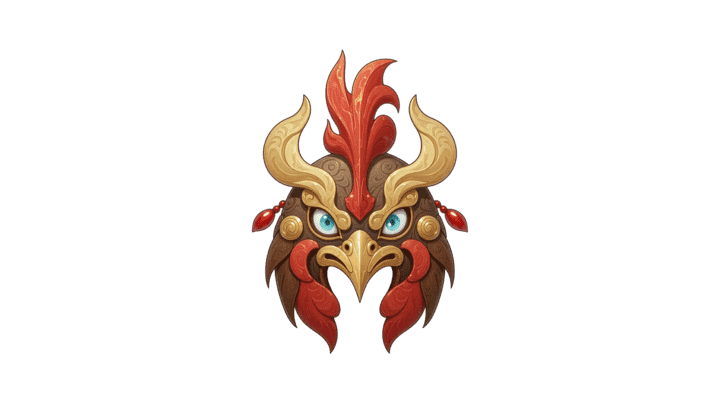 AN格式道具，鸡面具