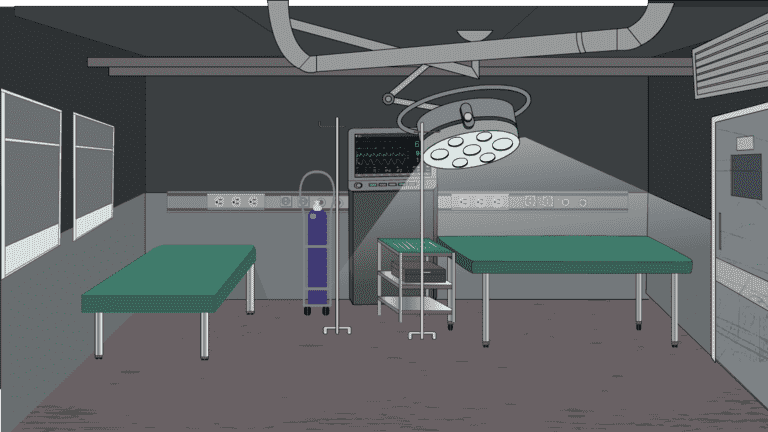 AN格式场景，手术室