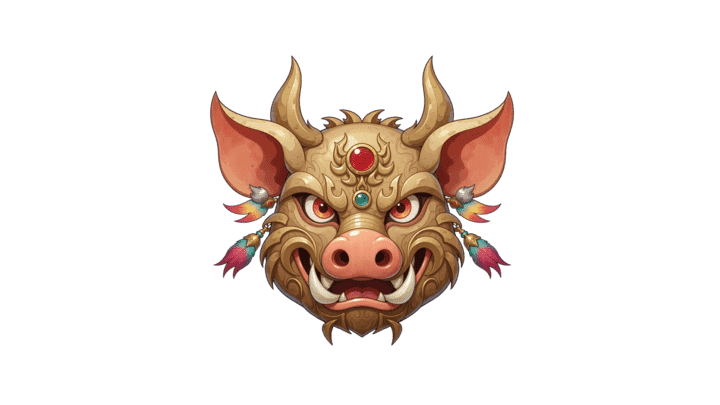 AN格式道具，猪面具