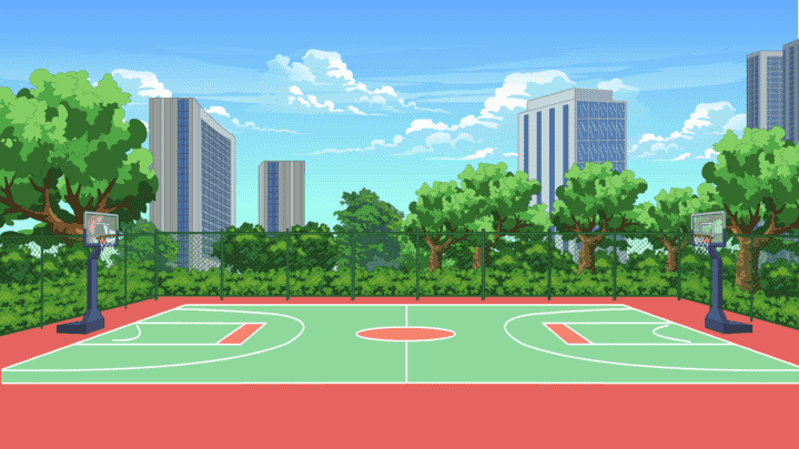 AN格式场景，操场