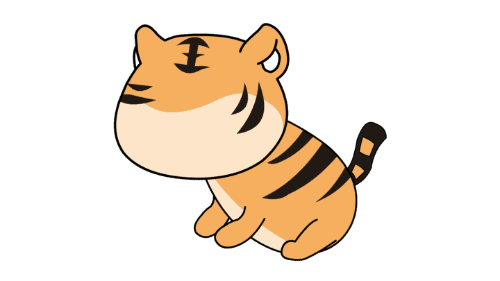 AN格式道具，老虎