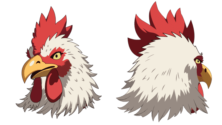 AN格式道具，鸡头套