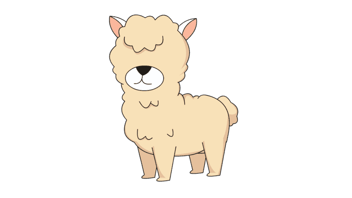 AN格式道具，羊驼