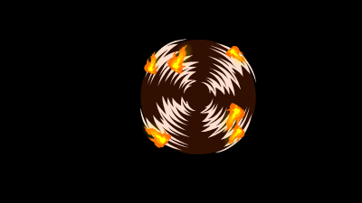 AN格式素材，风火轮