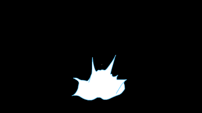 AN格式素材，水花4