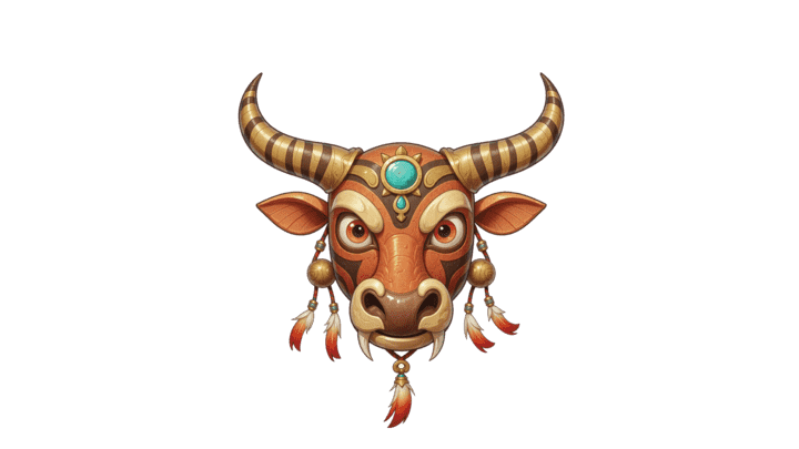 AN格式道具，鸡面具