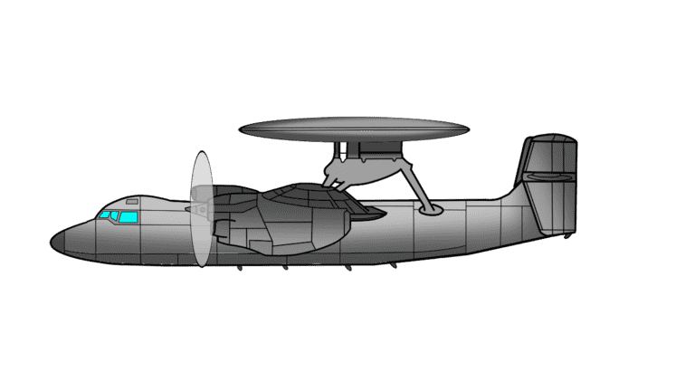 AN格式道具，E-2预警机