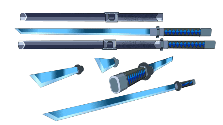 AN格式道具，唐刀