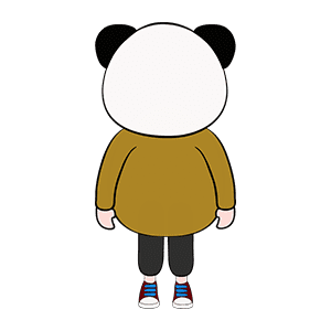 AN人物 熊猫人 正面