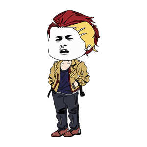 AN人物 大背头男孩