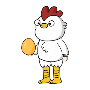 AN人物 公鸡人偶服