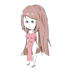 AN人物 长发性感美女