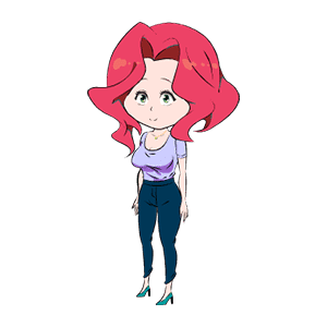 AN人物 红发美女