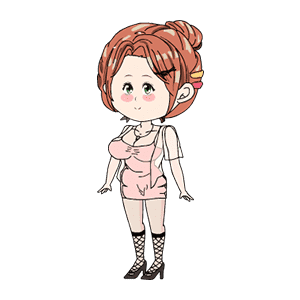 AN人物 粉红色女孩