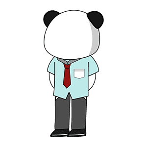 AN人物 学生 红领带 2